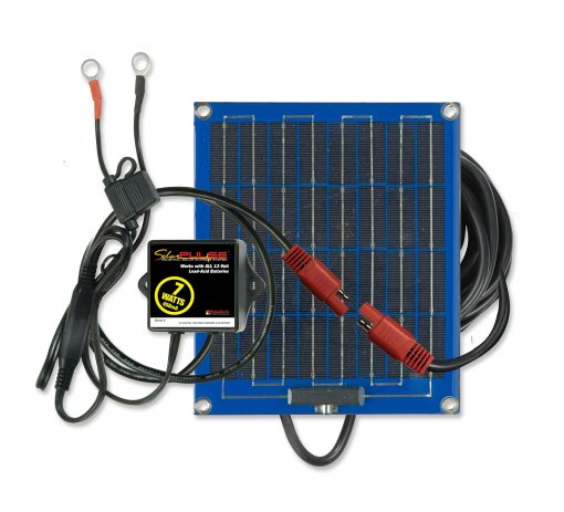 Cargador de bateria solar PulseTech SolarPulse SP-7, Azul, 7 vatios