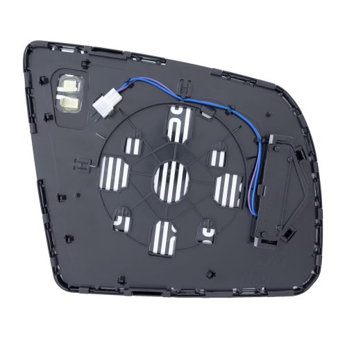 Espejo retrovisor de vidrio del lado del conductor de repuesto compatible con Toyota Tundra 2007-2021, Sequoia 2008-2022, con calefaccion y senal de giro, sin atenuacion automatica, 87906-0C030, 87906-0C031, 87906-0C032 - Imagen 2