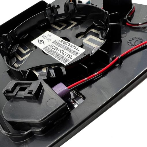 Espejo retrovisor del lado del conductor con placa de respaldo de plastico calefactada compatible con Jeep Wrangler 2018-2024, Gladiator Truck 2020-2023 (Sistema de deteccion de punto ciego) BSD - Imagen 5