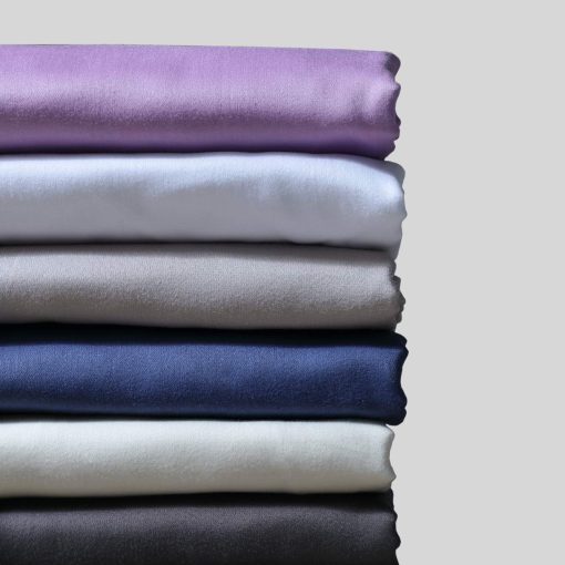 Juego de Sabanas King Size Fabricadas al 100% en Algodon Organico | 400 Hilos | Certificado GOTS | Algodon de Fibra Larga | Bolsillos Profundos Elasticos de hasta 17" | Suaves, Sedosos y Brillantes | Blanco - Imagen 7