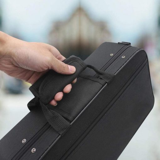 Estuche para Clarinete con Acolchado de Espuma, Estuche de Tela Oxford para Clarinete Accesorios para Actuaciones - Imagen 8