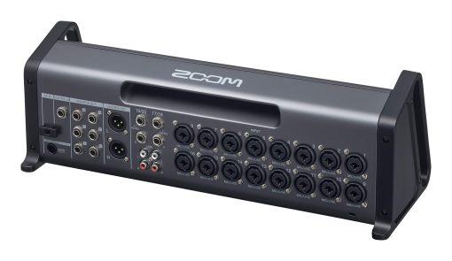 Mezclador digital y grabadora multitrack Zoom LiveTrak L-20R, montable en rack, 20 entradas/ 22 canales, grabador de tarjeta SD de 22-entradas/4-salidas, interfaz de audio USB de 22-entradas/4-salidas, 6 salidas personalizables, control inalambrico para iOS - Imagen 4