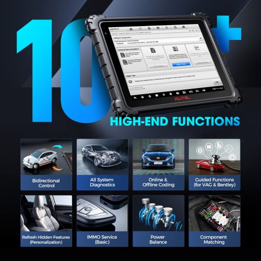 Escaner Autel MaxiCom Ultra Lite: Actualizacion Gratuita de 2 Anos, Herramienta de Diagnostico OBD2 2024 Inteligente con 40+ Servicios, Consejos de Reparacion, Actualizado de MS919/MS909/Elite II, Igual que MaxiSys MSUltra - Imagen 6