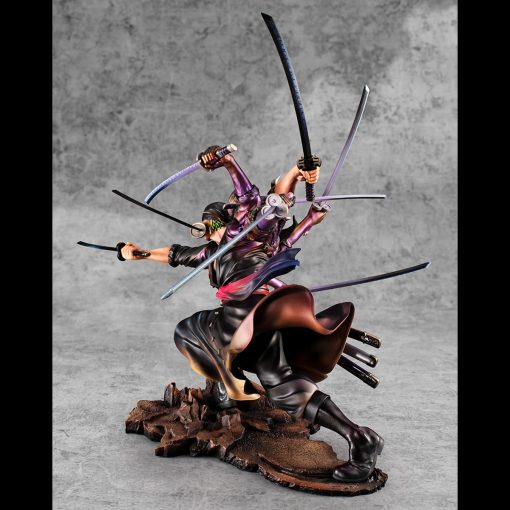 Megahouse - One Piece - WA-Maximum - Demon Spirit Kyuutou-ryuu Asura Roronoa Zoro (Limited), Figura Coleccionable de Portrait of Pirates - Imagen 6