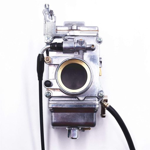 Carburador Carbman 48mm para HSR 48mm Race Carburetor compatible con HD HSR48 Acabado Pulido HSR48 42-6265 482X 14-2037 Carb - Imagen 4