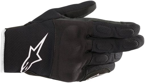 Guantes Alpinestars Stella S-Max Drystar para Mujer (Talla X-Small) (Negro/Blanco)