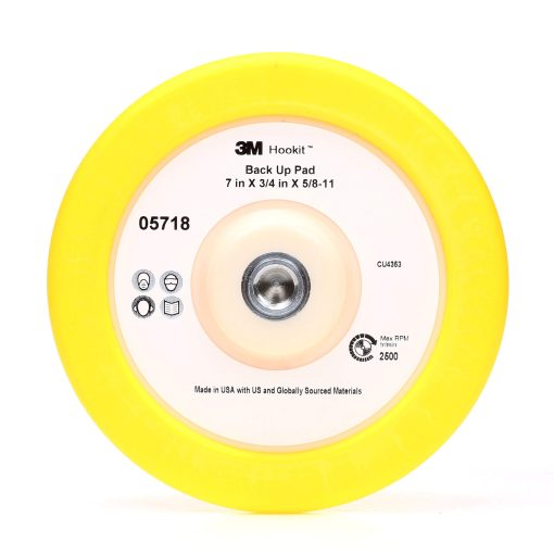 Disco de Respaldo 3M 05718 Perfect It 7 Pulgadas, Amarillo, Talla unica USA