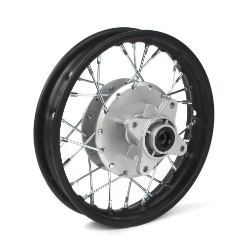 Rin SUNQIAO CRF50, Ruedas XR50 Zapatas de Freno de Tambor para XR CRF Motocicletas de Tierra Negro 1.40x10 Rines de Acero - Imagen 4