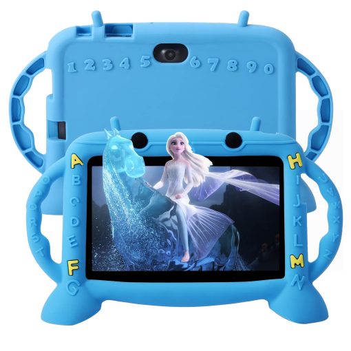 Tableta para ninos MengDash, tableta de 7 pulgadas para ninos de 2 a 10 anos, tableta educativa para ninos con Android 11, 3GB RAM+32GB ROM de almacenamiento, Google Play YouTube, regalo para nina o nino (Azul) - Imagen 6