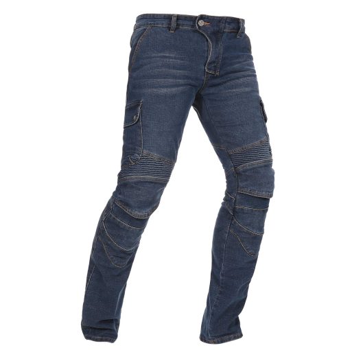Pantalones de Moto para Hombre con Forro Aprobado por CE Takuey (Talla M=30= Cintura 32") Azul - Imagen 6