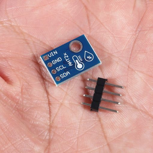 10 piezas de modulo de sensor de temperatura y humedad I2C AHT20 de alta precision con sonda de sensor de humedad DHT11 version mejorada para Arduino - Imagen 6