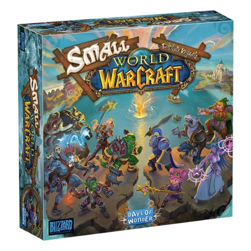 Juego de Mesa Small World of Warcraft - Juego de Estrategia de Civilizaciones de Fantasia, Juego Familiar para Ninos y Adultos, Edades 8+, 2-5 Jugadores, Tiempo de Juego de 40-80 Minutos, Hecho por Days of Wonder