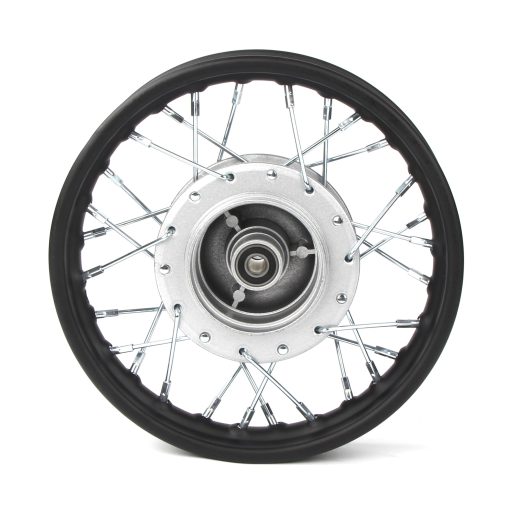 Rin SUNQIAO CRF50, Ruedas XR50 Zapatas de Freno de Tambor para XR CRF Motocicletas de Tierra Negro 1.40x10 Rines de Acero - Imagen 5