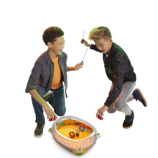 Set de Batalla Beyblade Burst QuadDrive Cosmic Vector - Juego de Batalla con Beystadium, 2 Juguetes de Batalla y 2 Lanzadores para Mayores de 8 Anos - Imagen 7