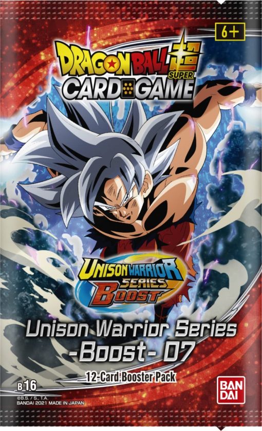 Caja de presentacion de 24 paquetes de refuerzo de la Serie 7 de Dragon Ball Super Unison Warrior 2022 Reino de los Dioses: 24 paquetes de refuerzo - Imagen 3