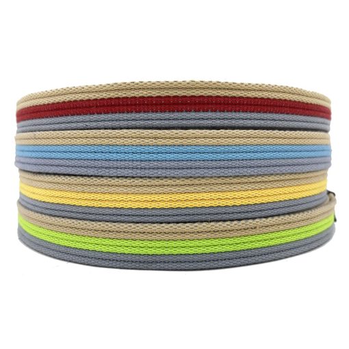 Correa de Entrenamiento Resistente de Algodon para Perros Shorven Basic Walking Hiking Amarillo Medio 50FT/Ancho 1" - Imagen 3
