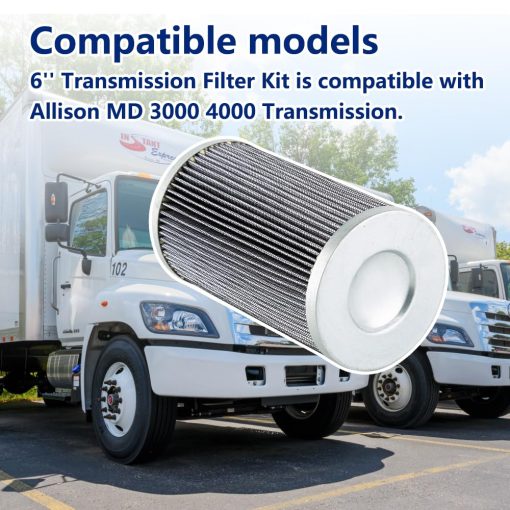 Kit de Filtro de Transmision Lotcesfun 29548988 29558118 29558329 6' Compatible con Allison 3000-4000 Donaldson P560971 Fleetguard HF28943 Baldwin PT9415-MPG N/P : 29506337 29545779 29540494 - Imagen 4