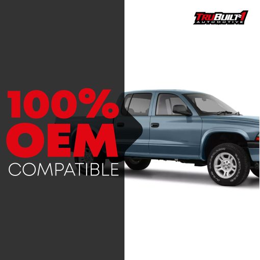 Ensamble de Regulador de Ventana con Motor Electrico, Lado Derecho del Pasajero - Compatible con Dodge Dakota 2000-2004 - OEM 5066430AB, 741-648 - Imagen 4