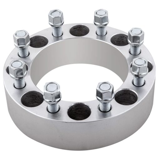 DCVAMOUS 2 Piezas 8x6.5 Separadores de Rueda de 2 Pulgadas con Pernos de 14x1.5 Compatible con Chevy GMC 8 Lug 8x165.1 para Sierra Silverado 2500 3500 1999-2010 | Express Savana 2500 3500 1997-2022 | RAM2500 3500 2014-2022 - Imagen 6