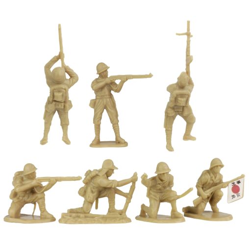 Juego de Soldados de Plastico BMC WW2 Iwo Jima - Isla, Tanques y Soldados 72 piezas - Imagen 5