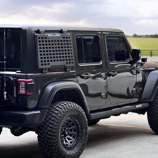Panel de Almacenamiento Molle para Ventana Trasera FURYENGRAVER Kit de Flanco Panel Molle Protector Decorativo para Jeep Wrangler 2018-2022 JL 4 Puertas - Imagen 3