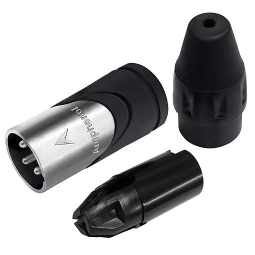 4 Unidades - 5 Pies - Cable de Microfono Cuadruple Balanceado Personalizado Hecho con Cable Mogami 2534 y Conectores XLR Amphenol AX3M Macho y AX3F Hembra de Plata de WORLDS BEST CABLES - Imagen 6