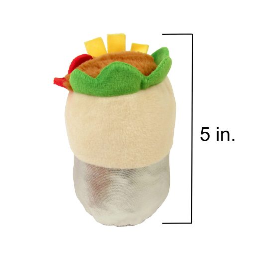 Juguetes de Peluche para Perros de Comida Linda TONBO (Combo de Martes de Tacos) - Imagen 6