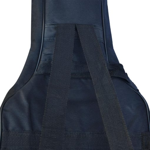 Funda de guitarra electrica moosiker con acolchado suave de 0.3 pulgadas y correas ajustables dobles para guitarra electrica B (39 pulgadas - 6MM de grosor - Negra) - Imagen 8