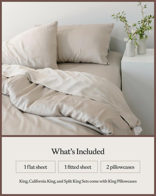 Juego de sabanas King Cozy Earth Driftwood - Imagen 3
