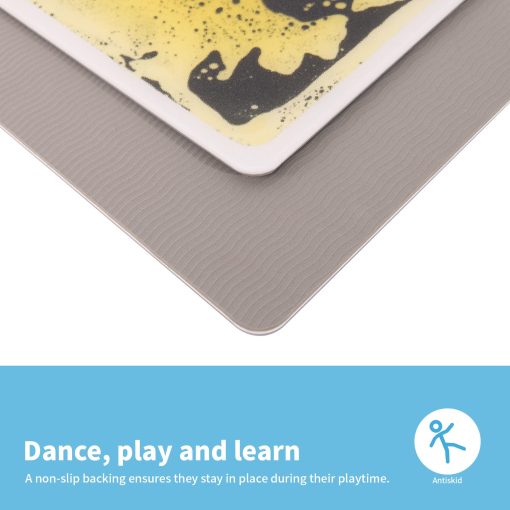 Tapete de Actividades de Fusion Liquida Art3d para Niños, Paquete de 9 Azulejos 12" X 12", Multicolor, Esquina Redondeada - Imagen 3