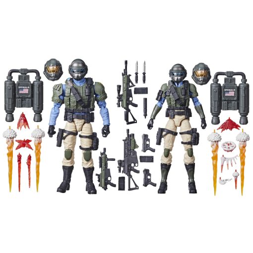 G.I. Joe Classified Series Steel Corps Troopers, Figura de Accion Coleccionable G.I. Joe (6 pulgadas), 95