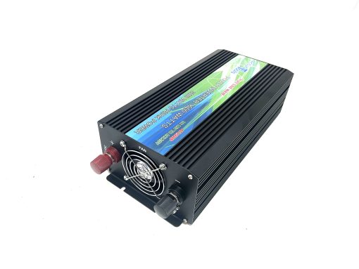 Inversor de Corriente de Onda Sinusoidal Pura de 1500W con Medidor LED de Voltaje de Entrada y Potencia de Salida, Ideal para Coche, Furgoneta y Sistema Solar - Imagen 3