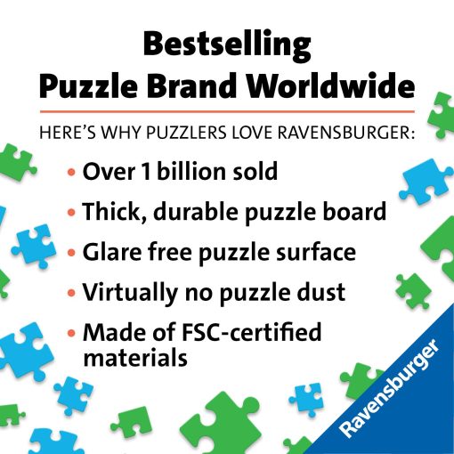 Rompecabezas Ravensburger Underwater Paradise - 9000 Piezas Cartulina Azul | Corte Preciso | Diseño de Piezas unico | Regalo Ideal para Entusiastas de los Rompecabezas - Imagen 5