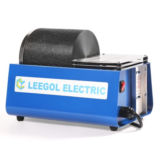 Maquina Pulidora de Rocas Electrica Leegol - Tambor unico 3LB (Barril unico)