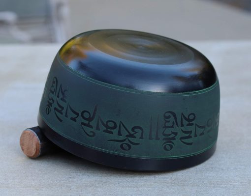 Conjunto de Cuenco de Canto Tibetano de Meditacion de Buda con Mazo y Cojin (7 Pulgadas, Buda) - Imagen 5