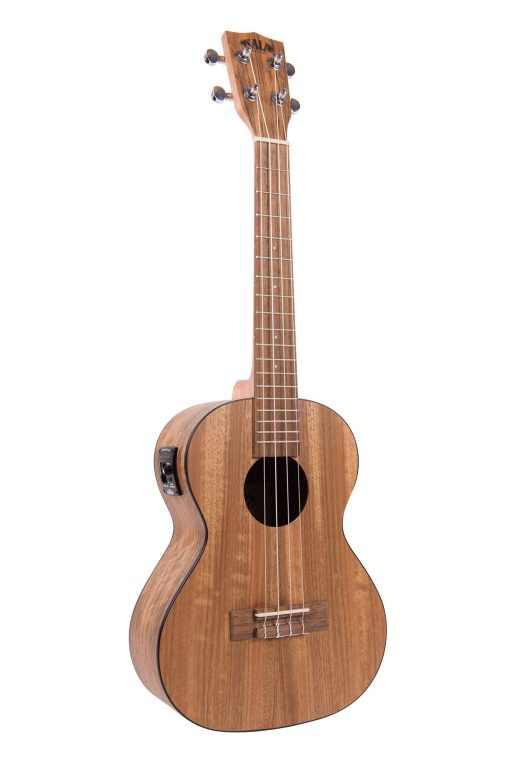 Kala KA-PWTE Ukulele Acustico-Electrico de Nogal del Pacifico Natural Pequeno