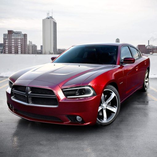 Faros LED VLAND Compatibles con Dodge Charger 2011 2012 2013 2014 (No compatible con 2012 Dodge Charger SE) con Senal de Giro Secuencial de ambar, Bombillas D2H/D2S (No incluidas) para Doble Haz - Imagen 8