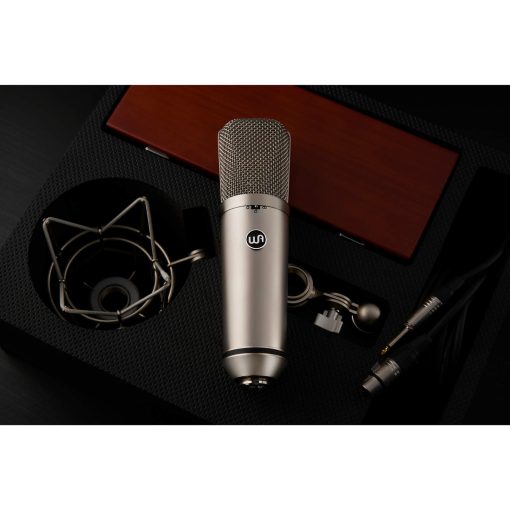 Microfono de condensador de diafragma grande Warm Audio WA-87 R2 Niquel - Imagen 7