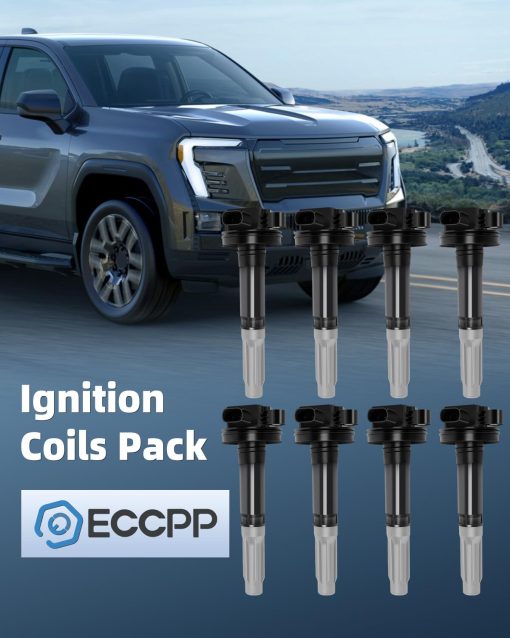 ECCPP UF622 8 bobinas de encendido con 8 bujias de iridio para Ford F-150 5.0L - Imagen 7