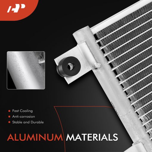 A-Premium Condensador de Aire Acondicionado Compatible con Peterbilt 357, 359, 362, 375, 377, 378, 379 - Imagen 2