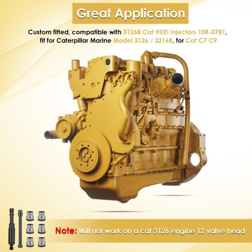 Herramienta de Extraccion e Instalacion de Manga de Inyector con Kit de Piezas para Caterpillar Cat 3126B C7 C9 con Inyectores Estilo HUEI de Yoursme - Imagen 2