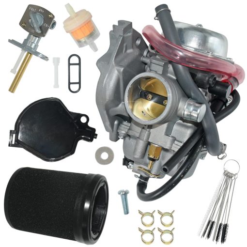 Carburador JDLLONG 15003-1686 Compatible con Kawasaki Prairie 360 KVF360 2x4 4x4 ATV