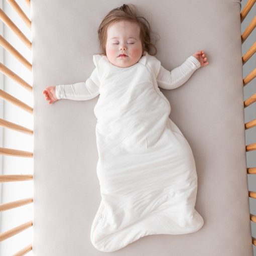 Bolsa de dormir unisex para bebes y ninos pequenos Kyte Baby hecha de bambu, 1.0 Tog (Pequena, Nube) - Imagen 2