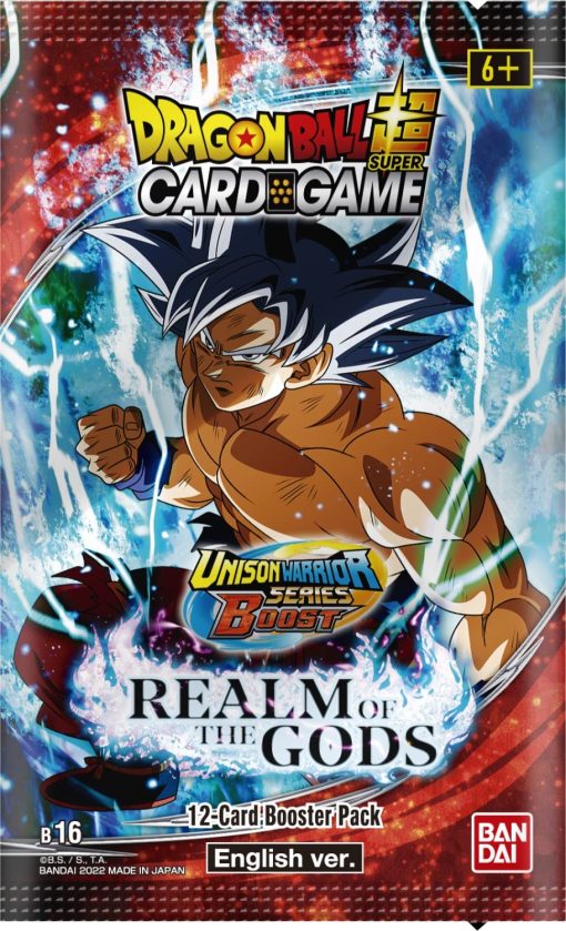 Caja de presentacion de 24 paquetes de refuerzo de la Serie 7 de Dragon Ball Super Unison Warrior 2022 Reino de los Dioses: 24 paquetes de refuerzo - Imagen 2