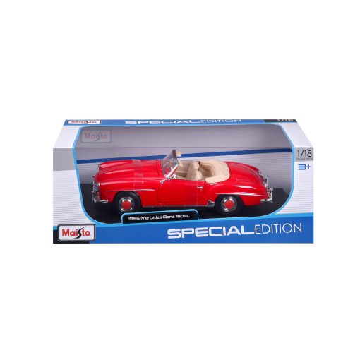 Maisto 1:18 1955 Mercedes-Benz 190SL Vehiculo Fundido a Troquel - Imagen 5