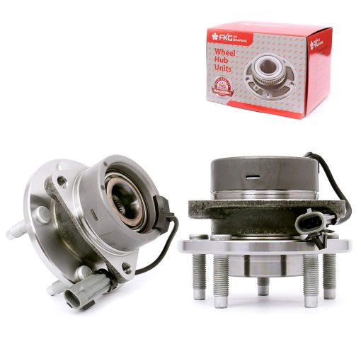 FKG 513206 Conjunto de Cojinete del Cubo de la Rueda Delantera para Chevy HHR 06-11, Chevy Cobalt 05-10, Pontiac G5 07-10, Pontiac Pursuit 05-06, Saturn Ion Red Line 04-07, Juego de 2