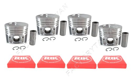 Juego de Piston + Anillo Factorytaiwan Tamano Grande 85mm (+0.50mm) Isuzu 4LE1 x4 PCS (8-97187-582-0, 8-97141-208-0)