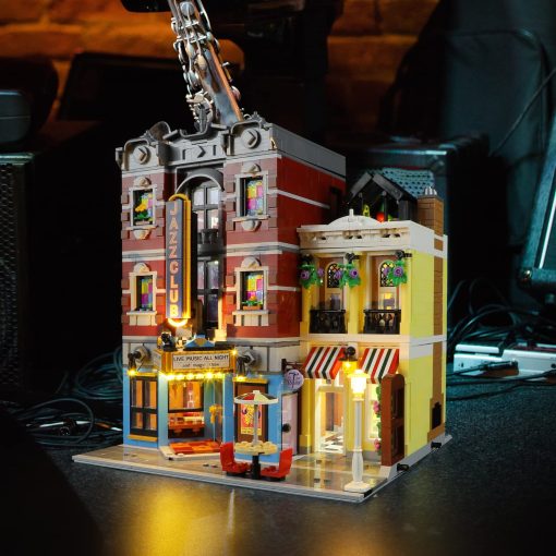 LIGHTAILING Kit de Iluminacion Led para Lego- 10312 Jazz-Club Modelo de Bloques de Construccion - Set de Luces LED Compatible con el Modelo Lego (No Incluye Modelo Lego)