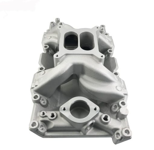 Colector de admision de espacio de aire de aluminio para Chrysler Mopar 318 340 360 DM-3812 0 Small Block 1967-2003 - Imagen 2