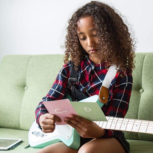 Guitarra electrica para ninos Loog Pro VI para principiantes de 9+ anos con aplicacion de aprendizaje y lecciones incluidas - Imagen 4